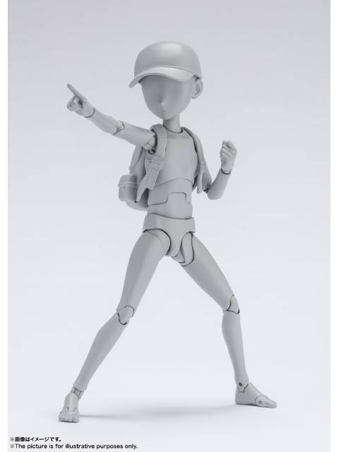 S.H.Figuarts ボディくん -杉森建- Edition DX SET Gray Color Ver. 【再販】