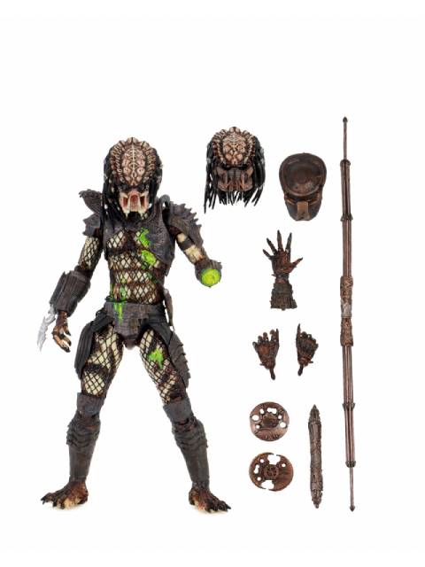 ネカ シティハンター・プレデター  バトルダメージ ver 「プレデター2」 アルティメット 7インチ アクションフィギュア