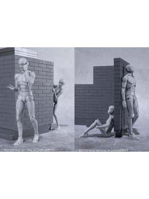 バンダイ 魂OPTION Brick Wall（Gray ver.）