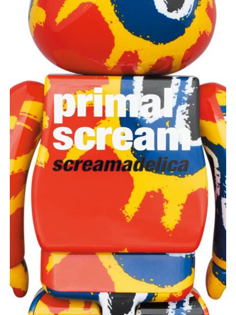BE@RBRICK Primal Scream screamadelica 100％ & 400％